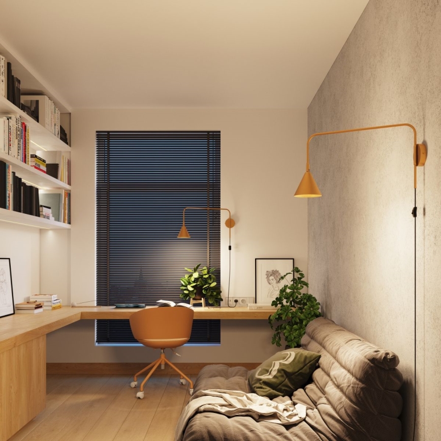 Applique murale NOX 1xE14/10W/230V doré