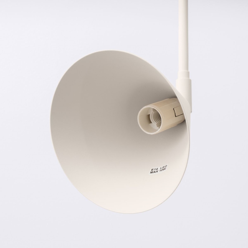 Applique murale NOX 1xE14/10W/230V crème