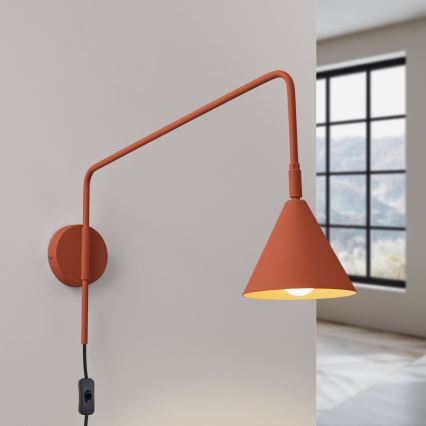 Applique murale NOX 1xE14/10W/230V orange