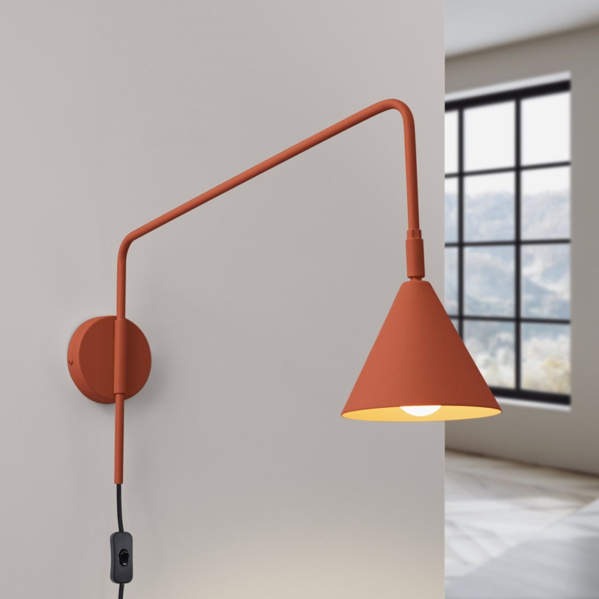 Applique murale NOX 1xE14/10W/230V orange