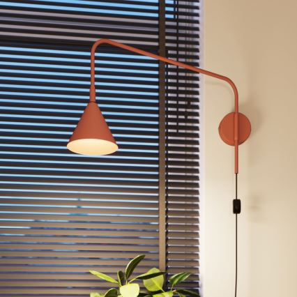 Applique murale NOX 1xE14/10W/230V orange