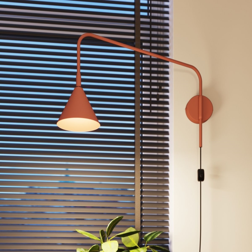Applique murale NOX 1xE14/10W/230V orange