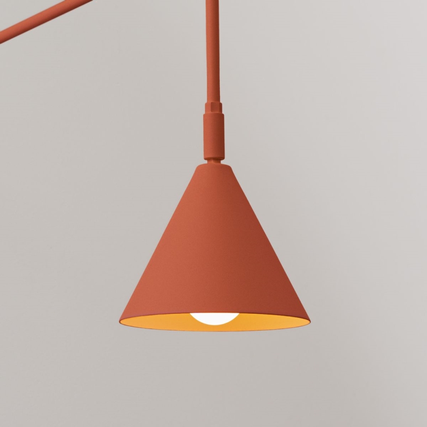 Applique murale NOX 1xE14/10W/230V orange