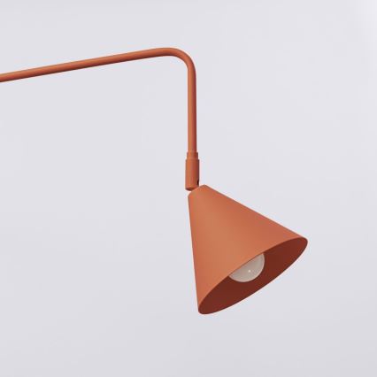 Applique murale NOX 1xE14/10W/230V orange