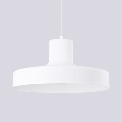 Suspension filaire BILO 1xE27/15W/230V d. 35 cm blanc