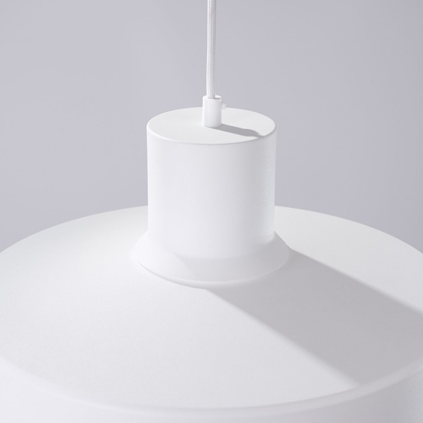 Suspension filaire BILO 1xE27/15W/230V d. 35 cm blanc