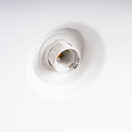 Suspension filaire BILO 1xE27/15W/230V d. 35 cm blanc
