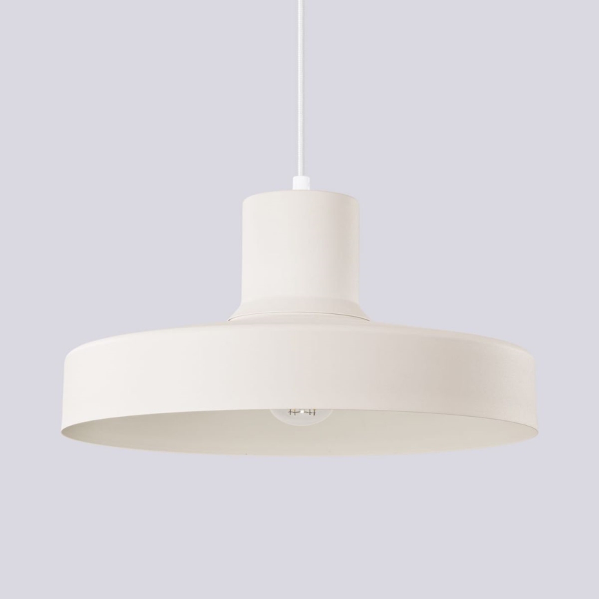 Suspension filaire BILO 1xE27/15W/230V d. 35 cm crème