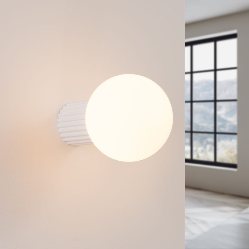 Applique murale salle de bain HALO 1xG9/8W/230V d. 12 cm IP44 blanc
