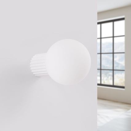 Applique murale salle de bain HALO 1xG9/8W/230V d. 12 cm IP44 blanc