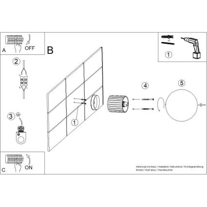 Applique murale salle de bain HALO 1xG9/8W/230V d. 12 cm IP44 blanc