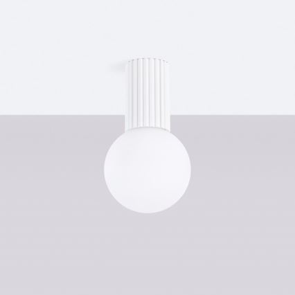 Deckenleuchte für Badezimmer HALO 1xG9/8W/230V d 12 cm IP44 weiß