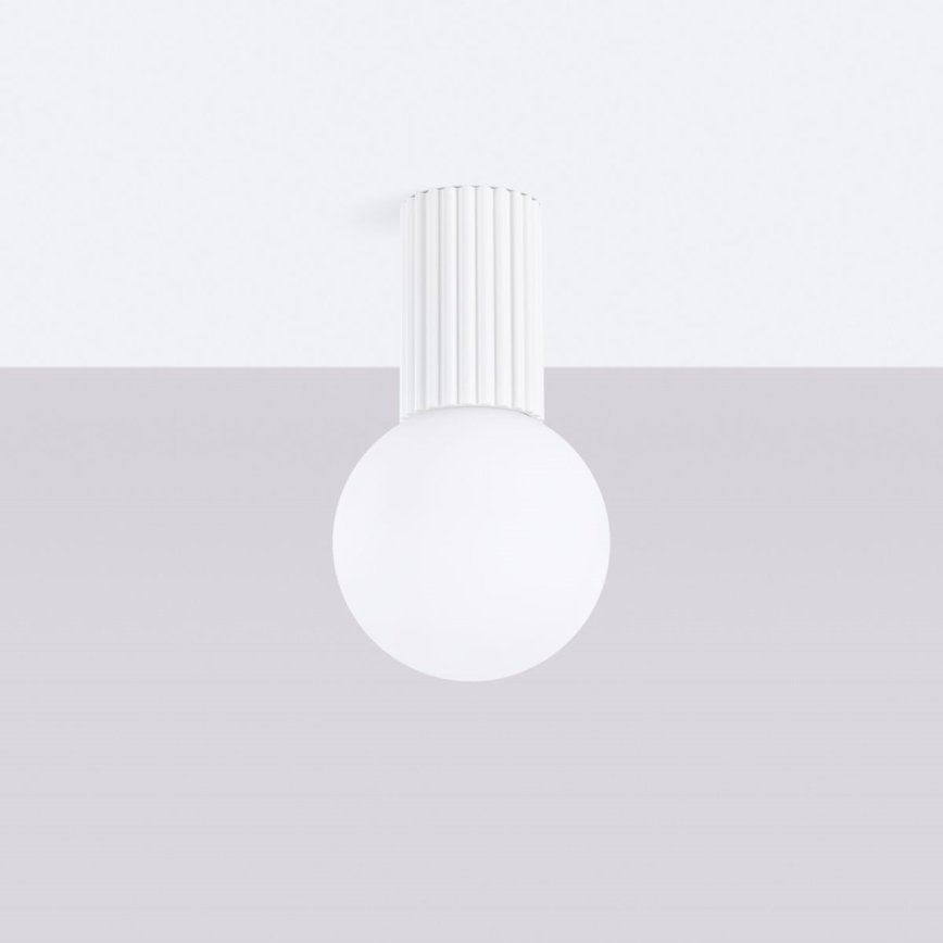 Deckenleuchte für Badezimmer HALO 1xG9/8W/230V d 12 cm IP44 weiß