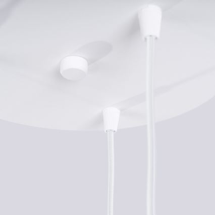 Suspension filaire HALO 3xG9/8W/230V d. 25 cm blanc