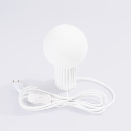 Lampe de table HALO 1xG9/8W/230V d. 12 cm blanc