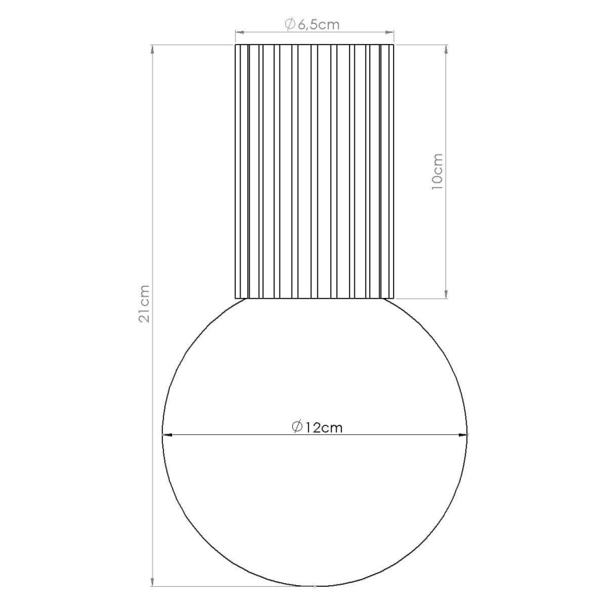 Plafonnier de salle de bain HALO 1xG9/8W/230V d. 12 cm IP44 noir