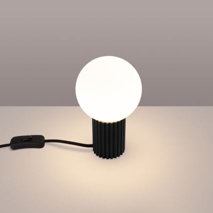 Lampe de table HALO 1xG9/8W/230V d. 12 cm noir