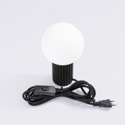 Lampe de table HALO 1xG9/8W/230V d. 12 cm noir