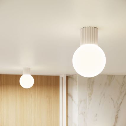 Plafonnier de salle de bain HALO 1xG9/8W/230V d. 12 cm IP44 crème