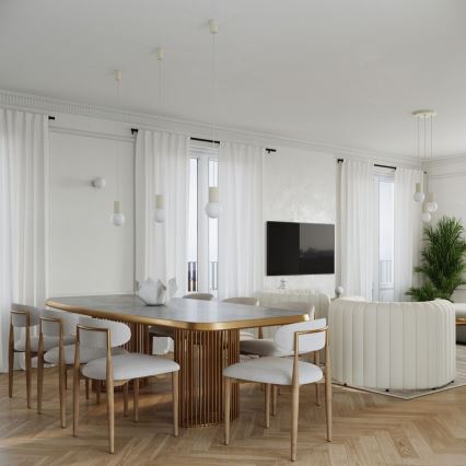 Lampe de table HALO 1xG9/8W/230V d. 12 cm crème
