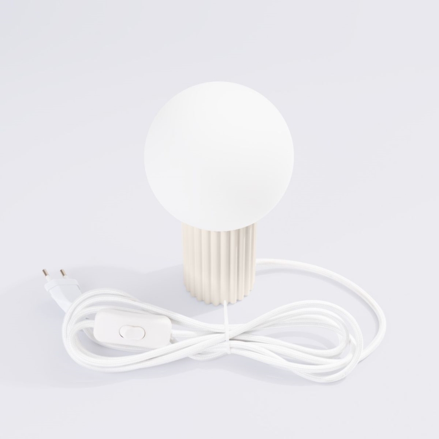 Lampe de table HALO 1xG9/8W/230V d. 12 cm crème