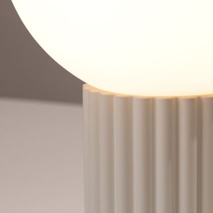 Tischleuchte HALO 1xG9/8W/230V d 12 cm cremefarben