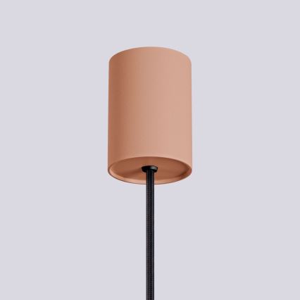 Suspension filaire HALO 1xG9/8W/230V d. 12 cm marron