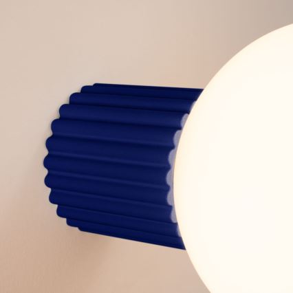 Applique murale salle de bain HALO 1xG9/8W/230V d. 12 cm IP44 bleu