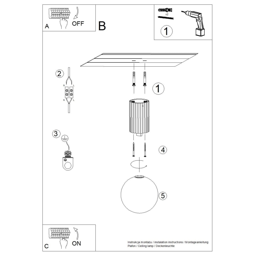 Plafonnier de salle de bain HALO 1xG9/8W/230V d. 12 cm IP44 bleu