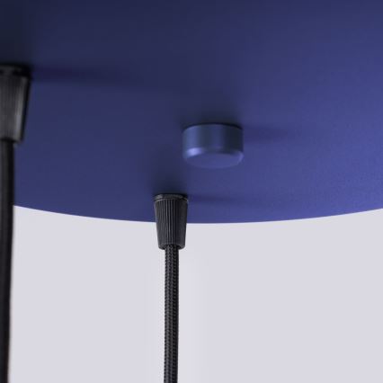 Suspension filaire HALO 3xG9/8W/230V d. 25 cm bleu
