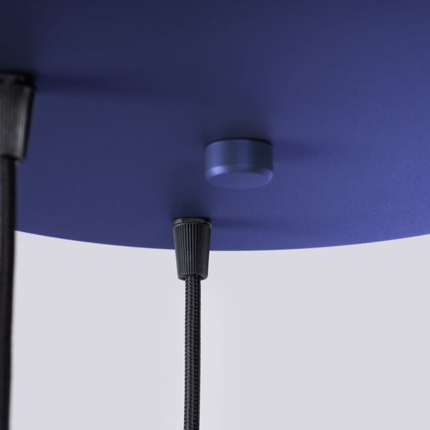 Suspension filaire HALO 3xG9/8W/230V d. 25 cm bleu