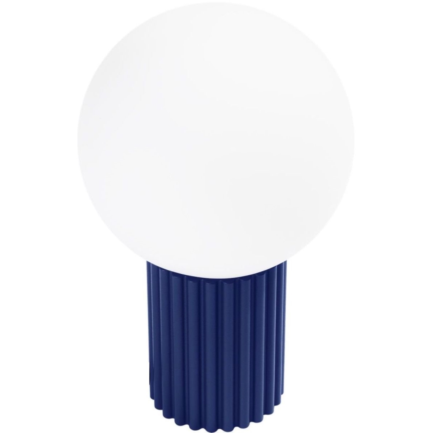 Lampada da tavolo HALO 1xG9/8W/230V diametro 12 cm blu