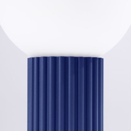 Tischleuchte HALO 1xG9/8W/230V d 12 cm blau