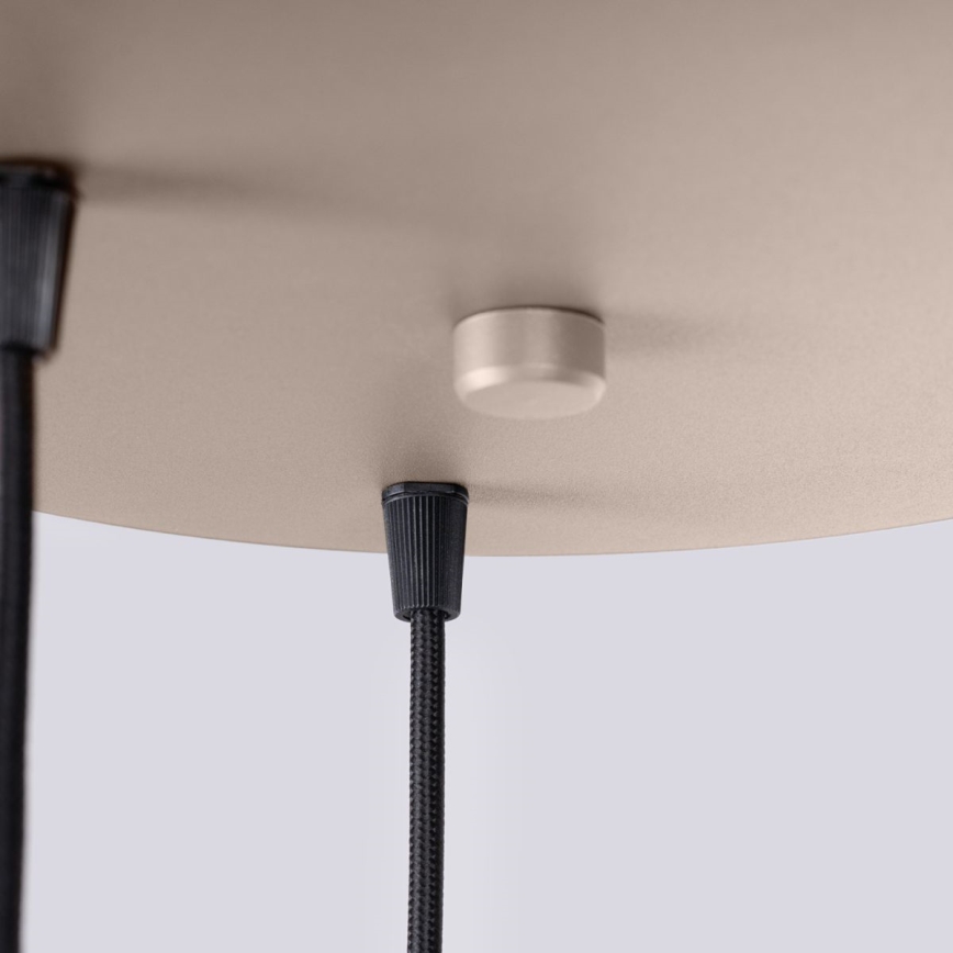 Suspension filaire HALO 3xG9/8W/230V d. 25 cm beige