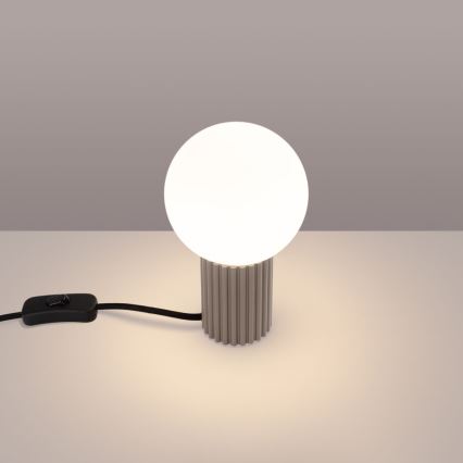 Lampe de table HALO 1xG9/8W/230V d. 12 cm beige