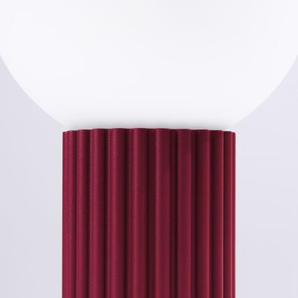 Lampe de table HALO 1xG9/8W/230V d. 12 cm rouge
