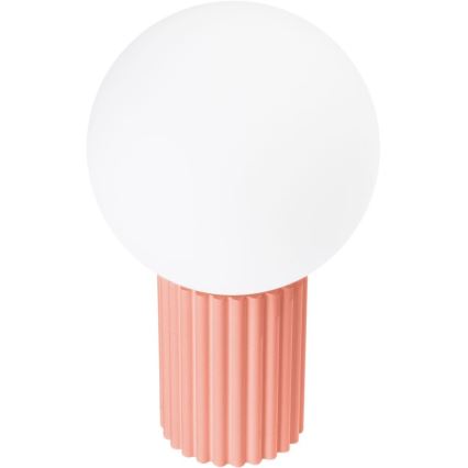 Lampada da tavolo HALO 1xG9/8W/230V diametro 12 cm rosa
