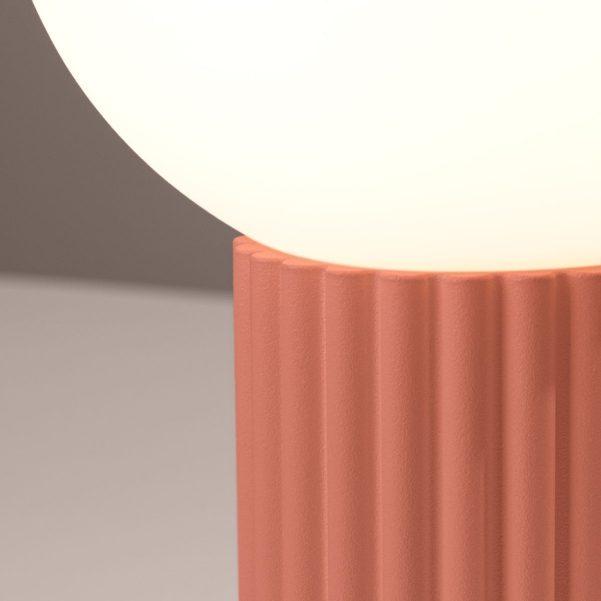 Lampe de table HALO 1xG9/8W/230V d. 12 cm rose