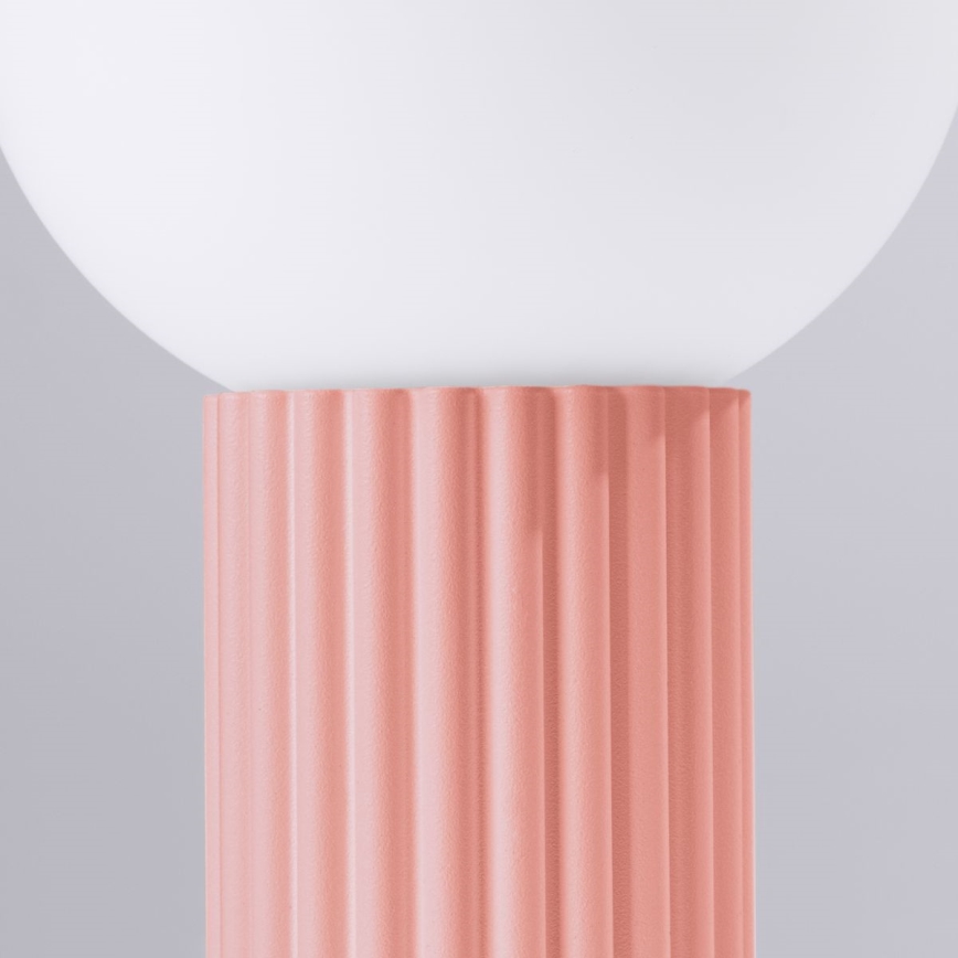 Lampe de table HALO 1xG9/8W/230V d. 12 cm rose