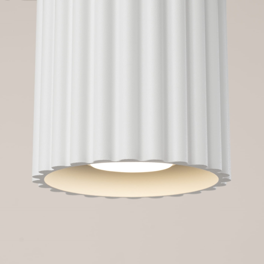 Spot AURA 1xGU10/10W/230V Ø 10 cm blanc