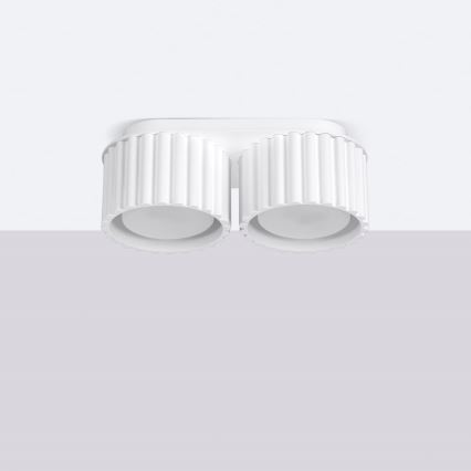 Spotleuchte AURA 2xGX53/10W/230V weiß