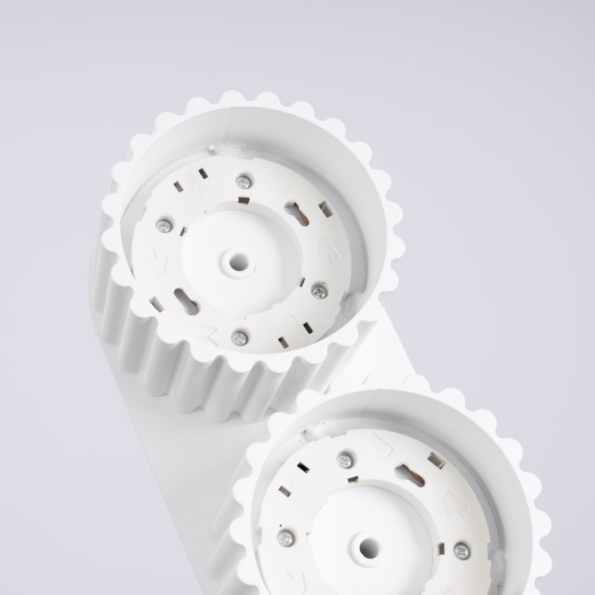 Faretto AURA 2xGX53/10W/230V bianco