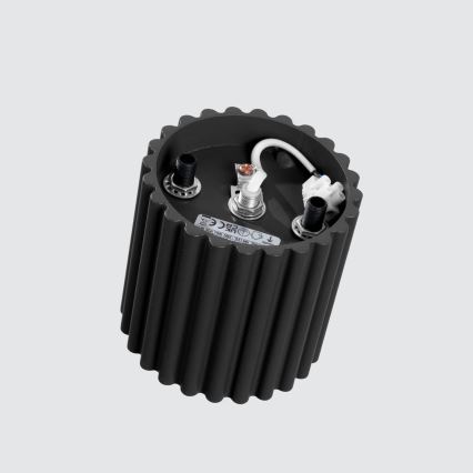 Faretto AURA 1xGU10/10W/230V 10 cm nero