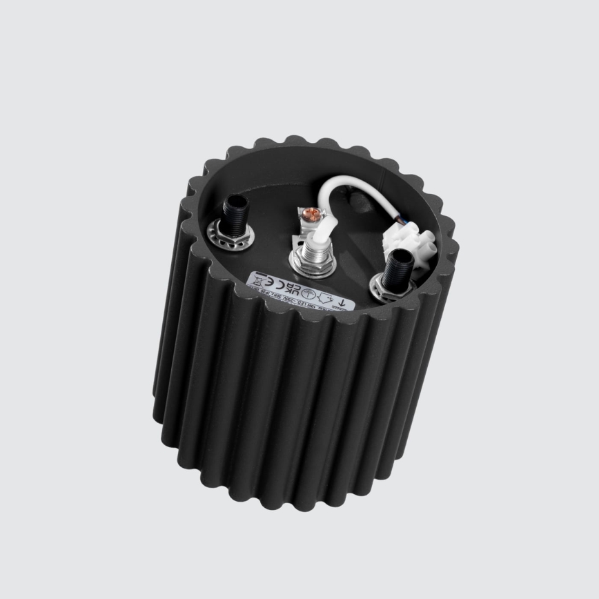 Faretto AURA 1xGU10/10W/230V 10 cm nero