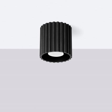 Spotleuchte AURA 1xGU10/10W/230V 10 cm schwarz