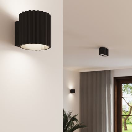 Applique AURA 1xG9/10W/230V nero