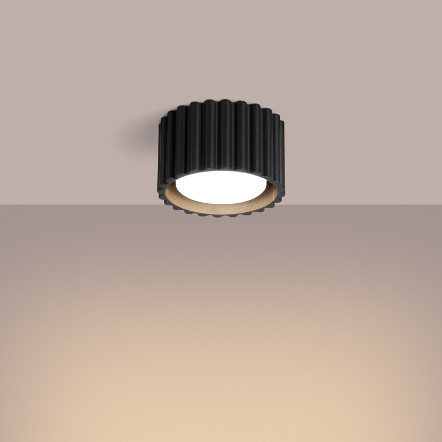 Spot AURA 1xGX53/10W/230V 6 cm noir