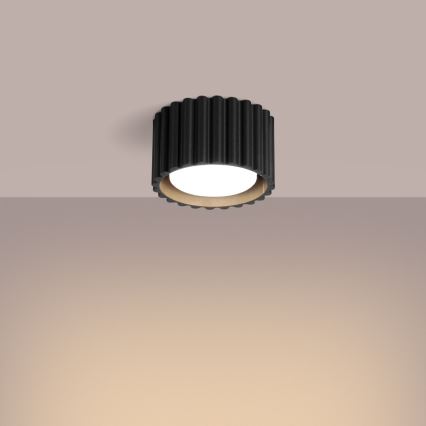 Deckenspot AURA 1xGX53/10W/230V 6 cm schwarz
