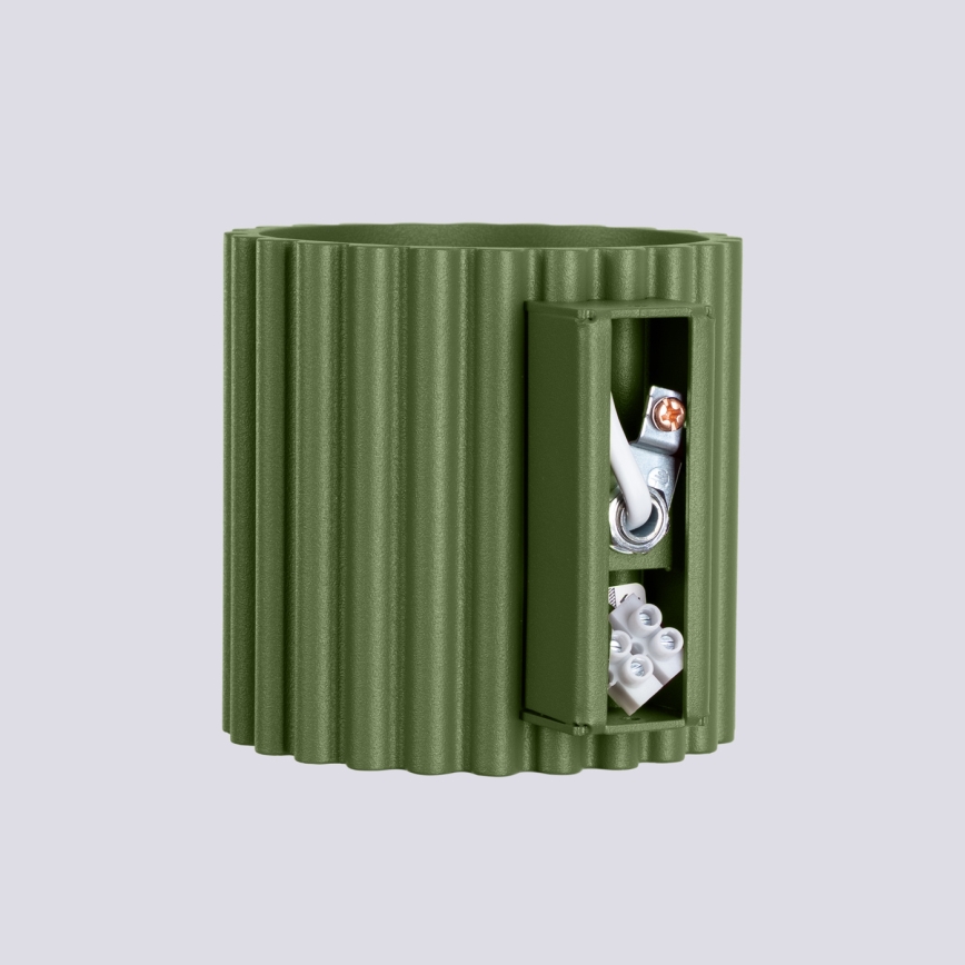 Lampada da parete AURA 1xG9/10W/230V verde