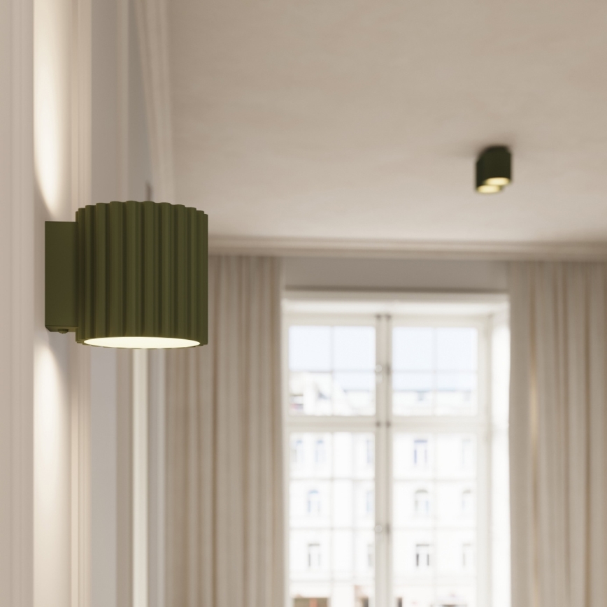 Applique murale AURA 1xG9/10W/230V verte